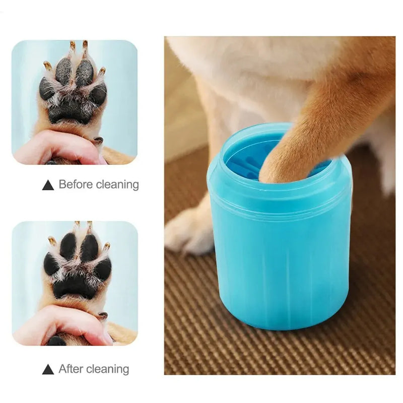 Limpa Patas Cachorro De Animais Em Silicone Pets Copo Limpador Banho Lava Pata Pet Cachorros Cão